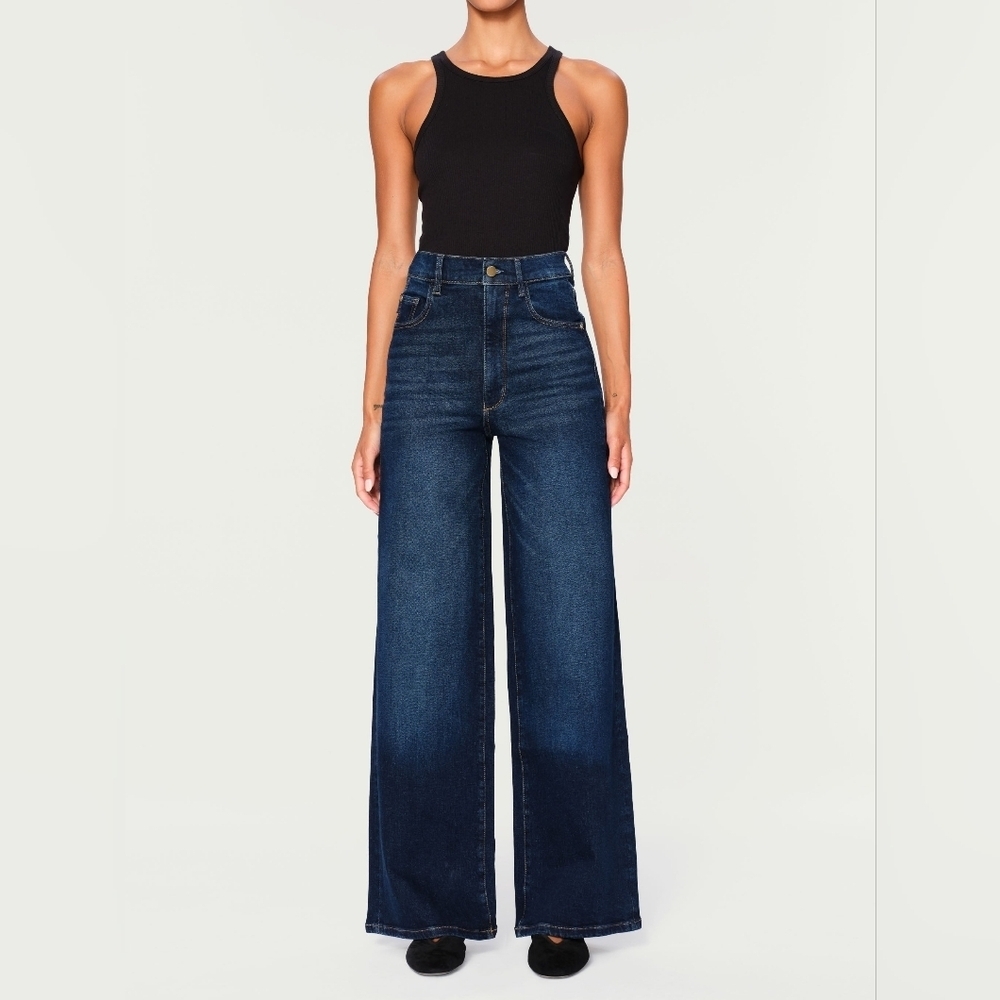 Hepburn Wide Leg High Rise Vintage 32"
